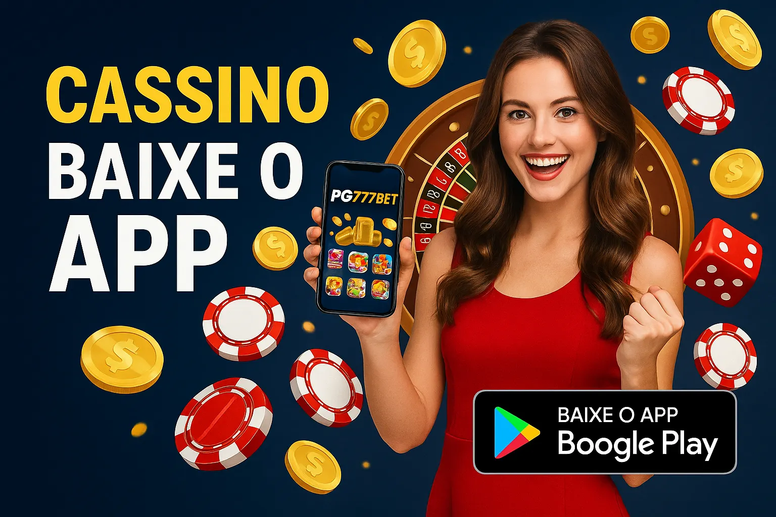 Baixar o PG777BET Cassino App